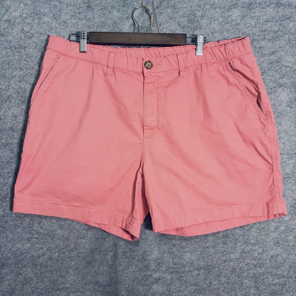Chubbies Originals Altitudes Shorts Mens XXL 2XL Pink Pockets 5.5" Inseam